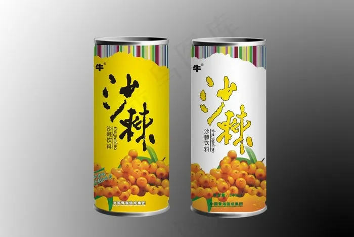 易拉罐包装设计(展开图)图片cdr矢量模版下载