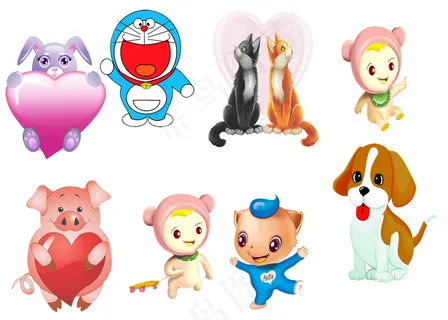 卡通动物图片 卡通动物图片