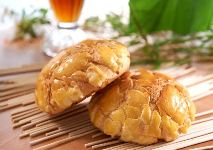 波罗包、包点、美食、包、甜品