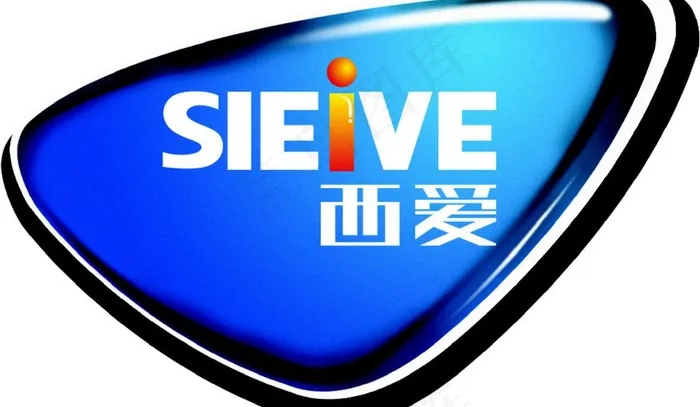 西爱招贴标志cdr矢量模版下载