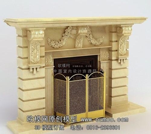 欧式壁炉图片