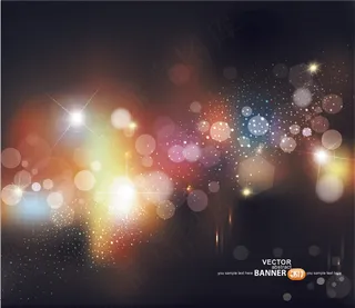 星光 夜景经典高光素材溶图素材