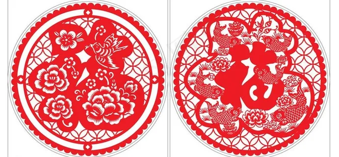 福字剪纸图片 福字剪纸图片