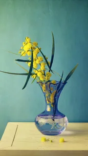 玻璃花瓶装着的花高清摄影图片 玻璃花瓶装着的花高清摄影图片