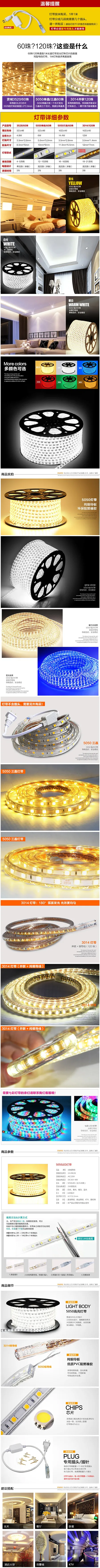 灯带灯具详情页宝贝描述(790X12330(DPI:72))psd模版下载