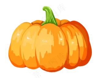 手绘蔬菜南瓜,免抠元素