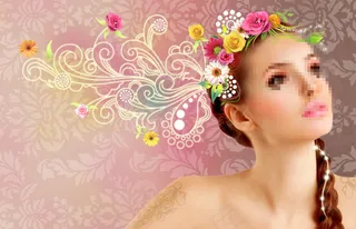 为图像添加花纹效果