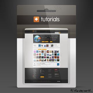 欧美网页设计效果图PSD分层