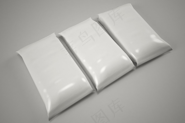白色包装样机(3000X2000(DPI:300))psd模版下载