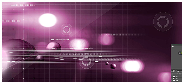 炫彩科技炫光背景图片