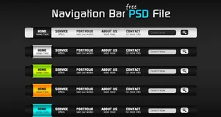 导航栏和搜索框图片