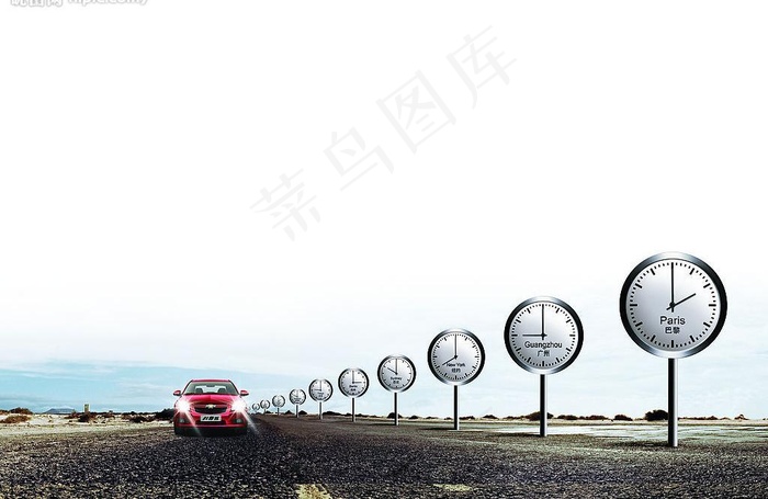 雪佛兰汽车广告(3509X2481(DPI:300))psd模版下载