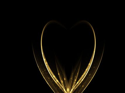 商务粒子黄色光束光线条纹光晕渐变黑...