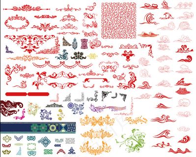 背景花纹矢量图 背景花纹矢量图