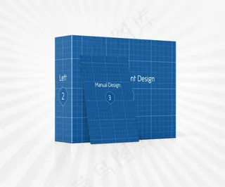 方形盒子包装样机