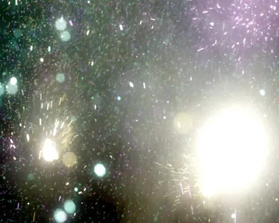 白色光效视频素材