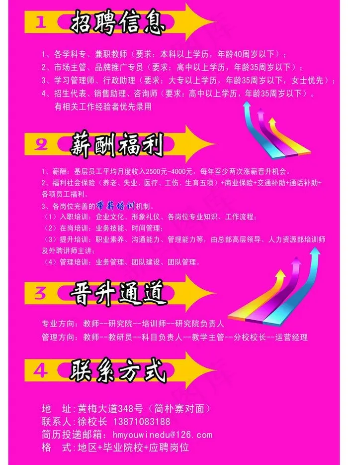 优胜教育图片psd模版下载