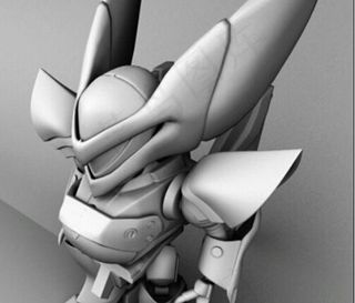 Q版小机器人模型下载