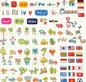 可爱韩国小物图片