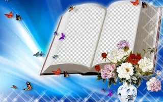 浪漫爱情主题相框psd模板图片