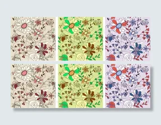 AI现代主义几何图形矢量图