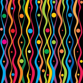 绚丽花纹抽象背景矢量素材