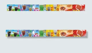 奶茶 小吃宣传画 海报图片