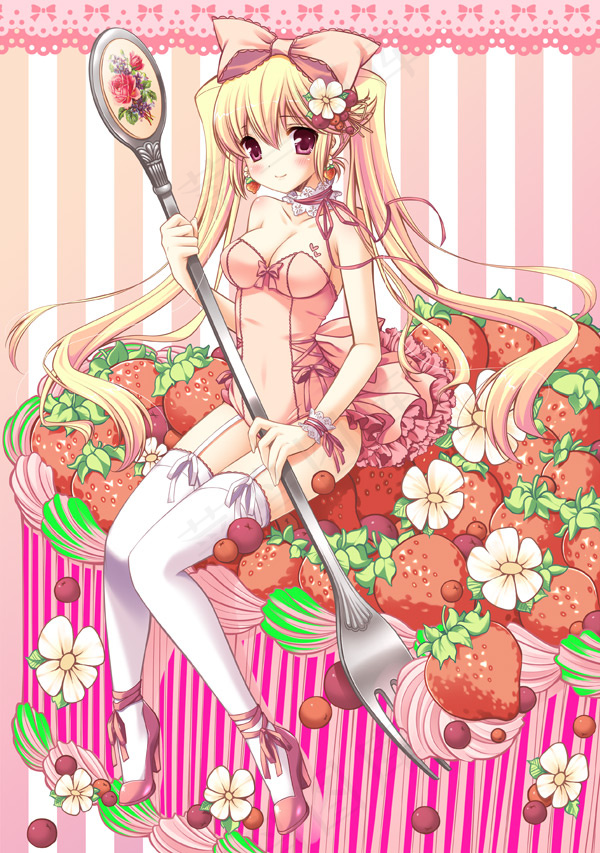 美少女草莓素材