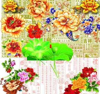 矢量花朵图片 矢量花朵图片