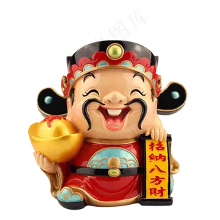 财神塑像素材png 财神塑像素材png