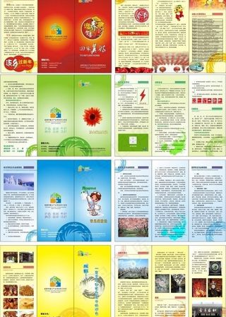 *宣传三折页图片