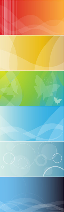 渐变背景矢量素材