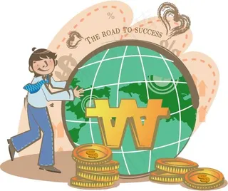 走向成功矢量图