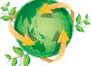 绿色地球背景图片