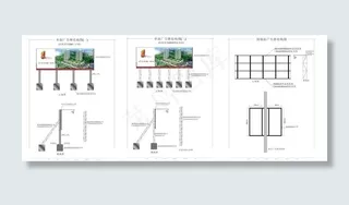 单面广告牌图片