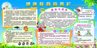 健康教育宣传栏