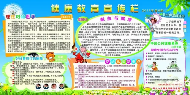 健康教育宣传栏 健康教育宣传栏