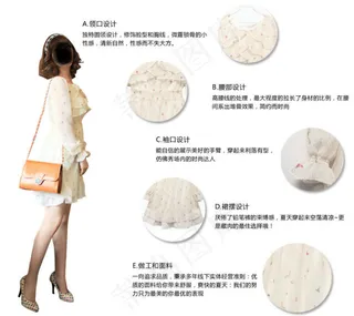 夏连衣裙设计展示模板