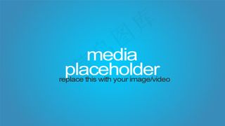 创意3D杂志图片展示模板