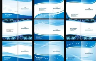 画册封面矢量素材