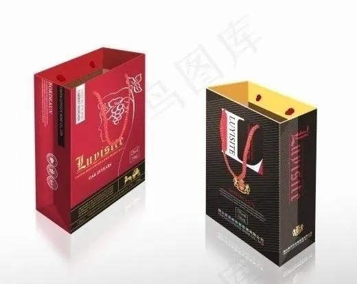 包装设计 手提袋图片cdr矢量模版下载