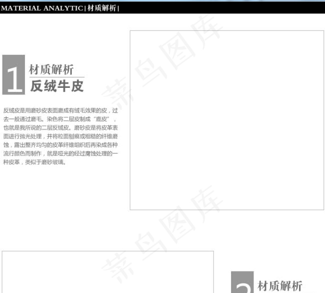 产品材质解析psd模版下载