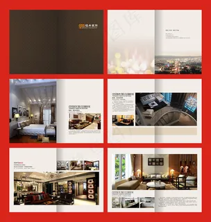 装饰公司大气画册