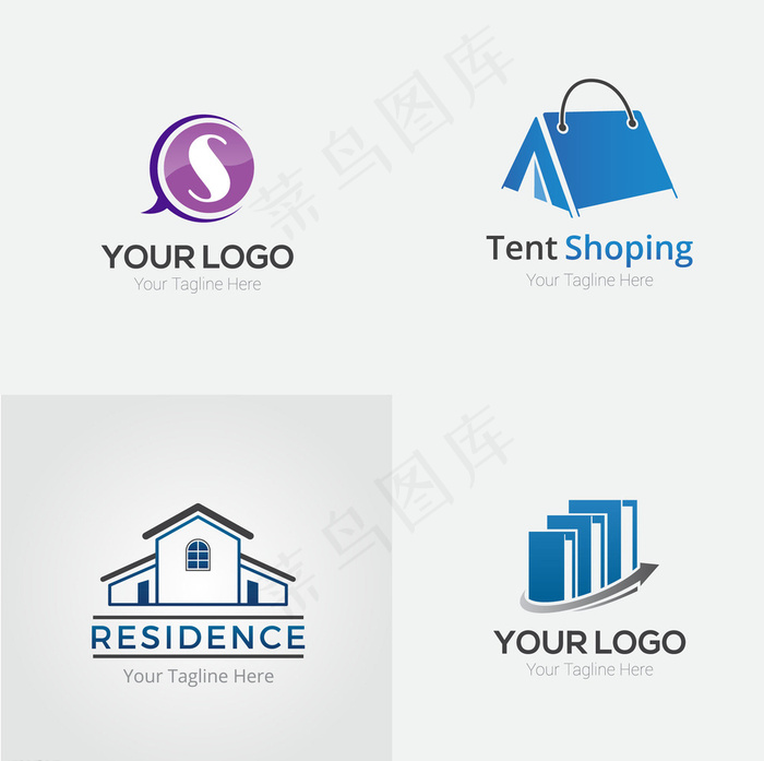 创意LOGO图片ai矢量模版下载