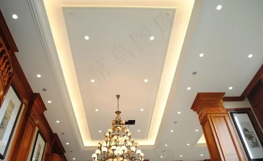 欧式天花装潢图片
