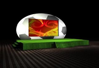 足球舞台舞美图片