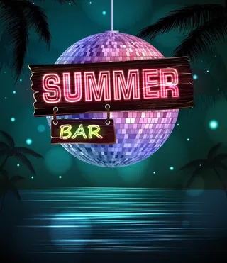 迪斯科舞厅背景图片