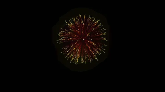 震撼粒子拖尾圣诞大气开场标题AE模...