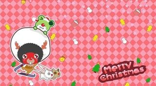 圣诞粉红篇图片