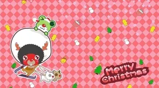 圣诞粉红篇图片